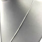 FENDI Necklace Metal Chain Silver