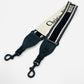 DIOR Embroidered Shoulder Strap Black