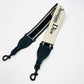 DIOR Embroidered Shoulder Strap Black