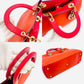 DIOR Diorissimo Leather Orange 2-way Handbag