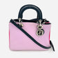 DIOR Diorissimo Leather Pink 2-way Handbag