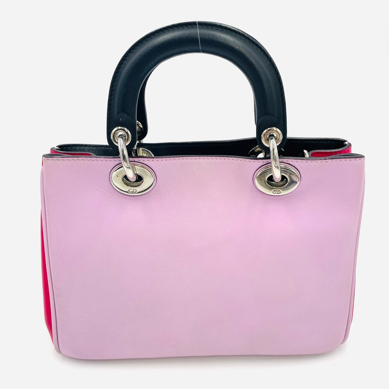 DIOR Diorissimo Leather Pink 2-way Handbag