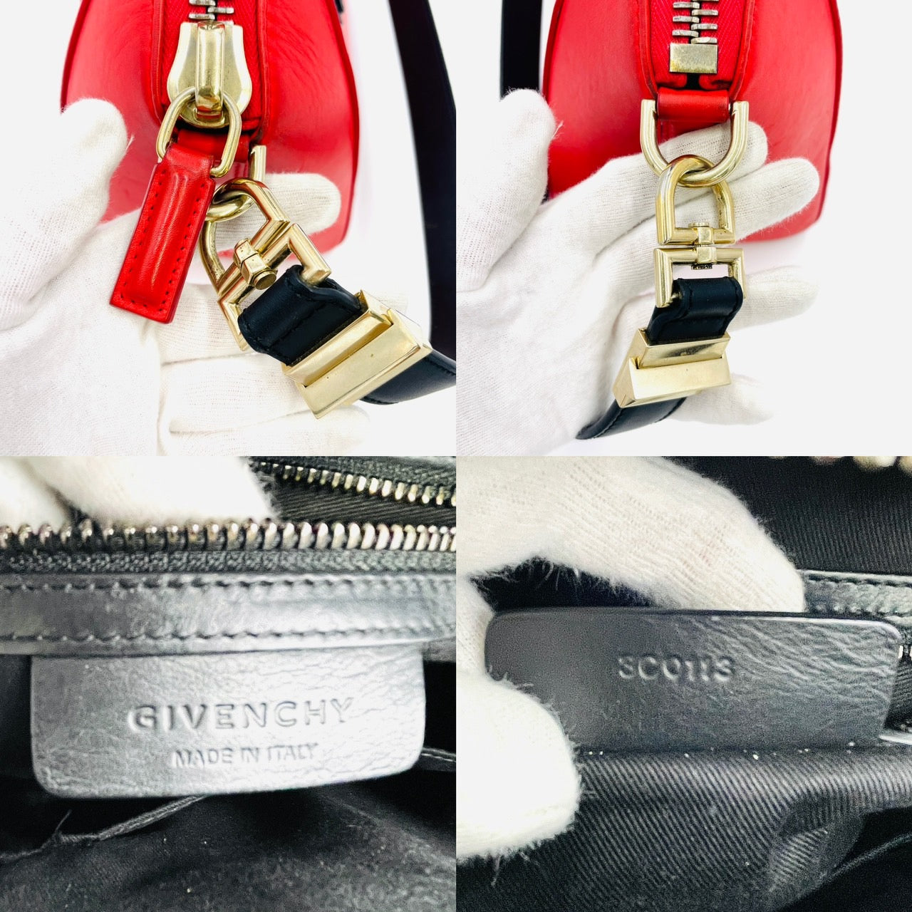 GIVENCHY Antigona Handbag Red