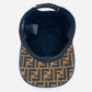 FENDI Zukka Cap Brown Free size