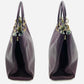 DIOR Diorissimo Leather Eggplant DarkPurple 2-way Handbag