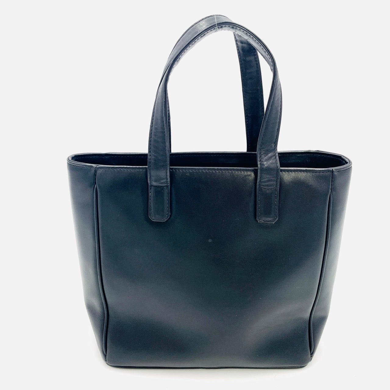 Christian Dior red handbag Black leather