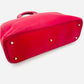 DIOR Diorissimo Leather Red 2-way Handbag