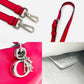 DIOR Diorissimo Leather Red 2-way Handbag