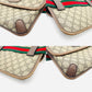 GUCCI Body Bag Beige GG Supreme PVC