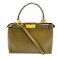 FENDI Peekaboo 2way Handbag Beige