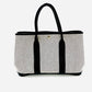 Hermes Garden Party TPM Toile Ash White×Black □H