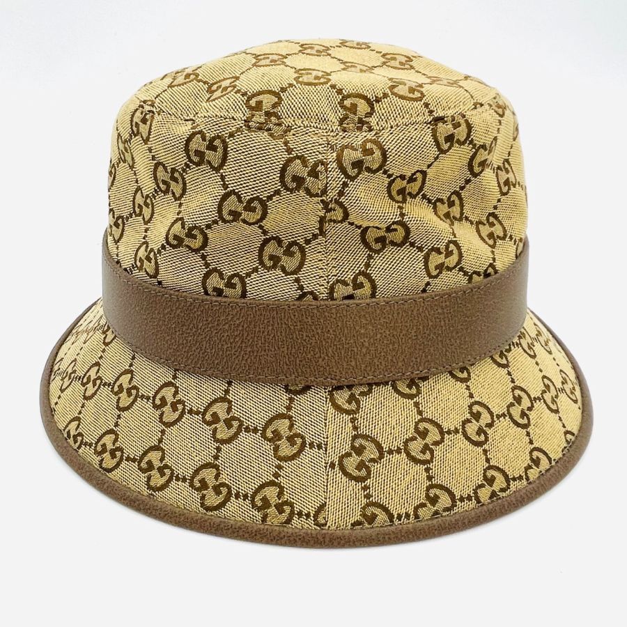 GUCCI Bucket Hat Canvas Hat