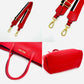 MIU MIU Handbag Leather 2way Red