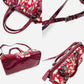 BURBERRY Handbag 2way Red Patent Leather