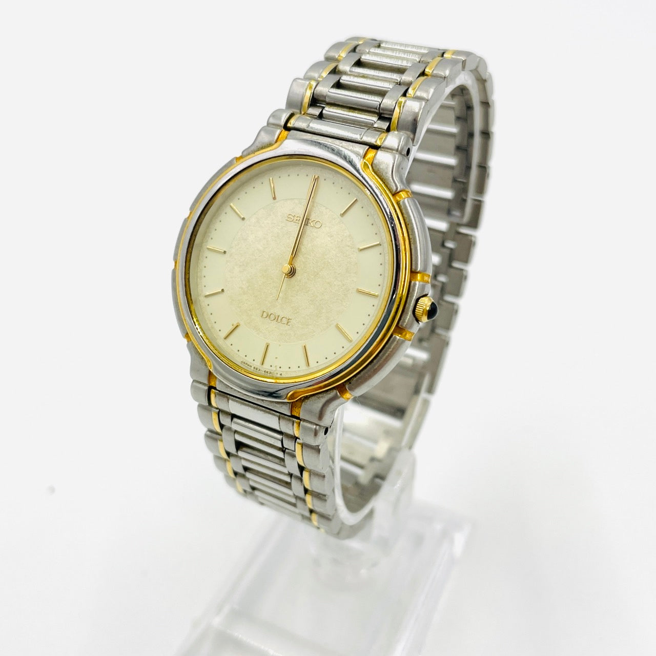 SEIKO Watch DOLCE QZ Gold×Silver