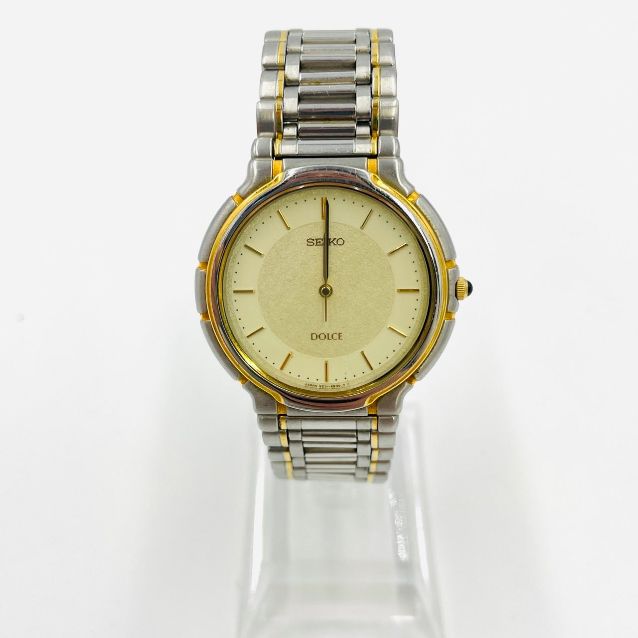 SEIKO Watch DOLCE QZ Gold×Silver