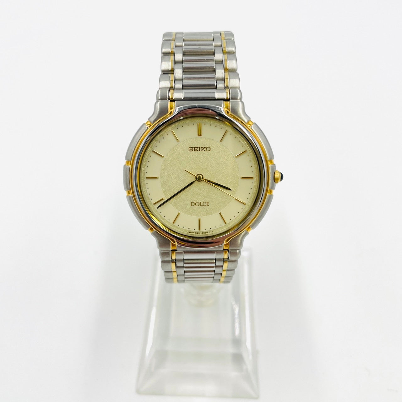 SEIKO Watch DOLCE QZ Gold×Silver