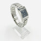 GUCCI WATCH Silver Quartz QZ Black Unisex