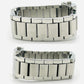 GUCCI WATCH Silver Quartz QZ Black Unisex