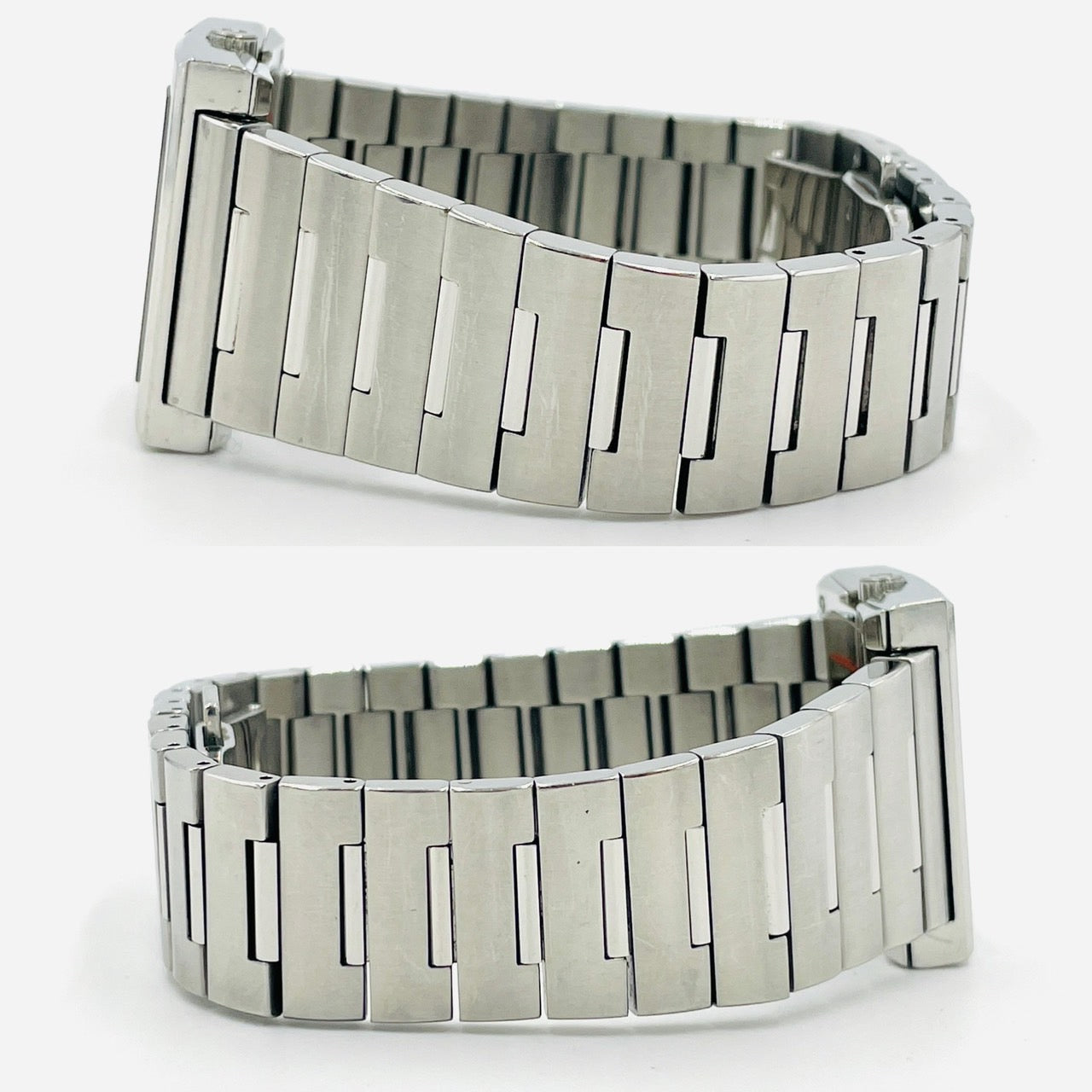 GUCCI WATCH Silver Quartz QZ Unisex