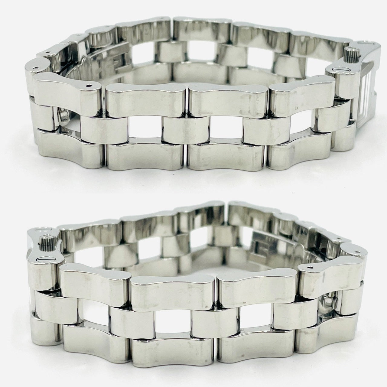 GUCCI WATCH Silver 2305L Quotes QZ Black Unisex