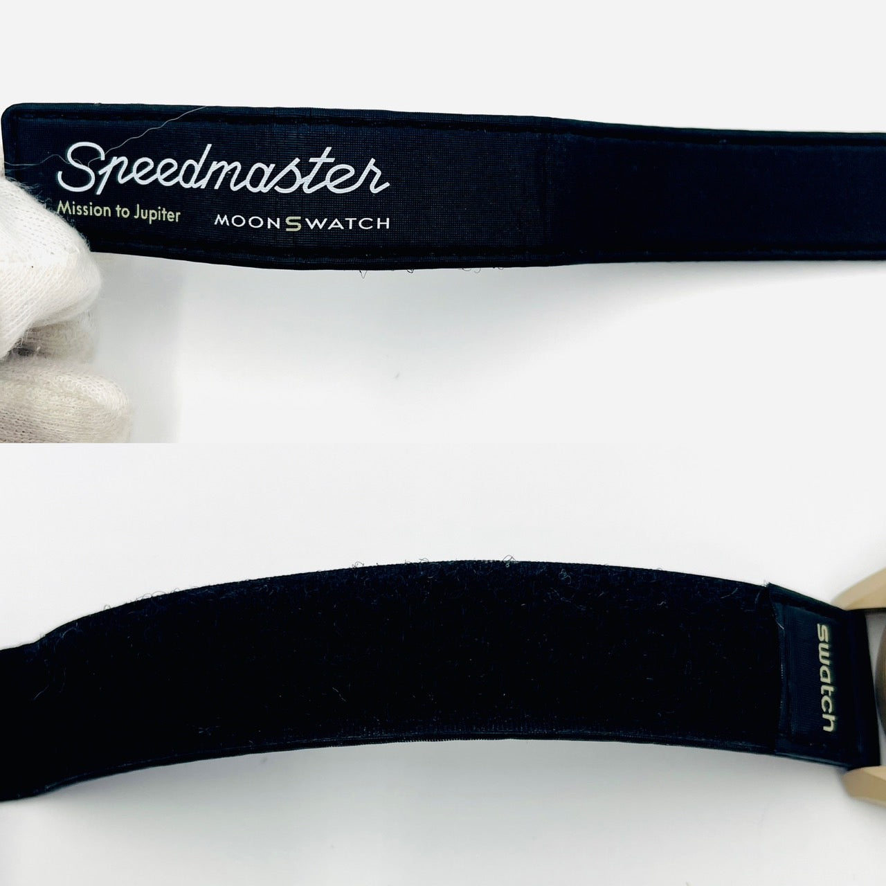 OMEGA×Swatch Speedmaster Bioceramic Moonswatch MISSION TO JUPITER Black×Beige