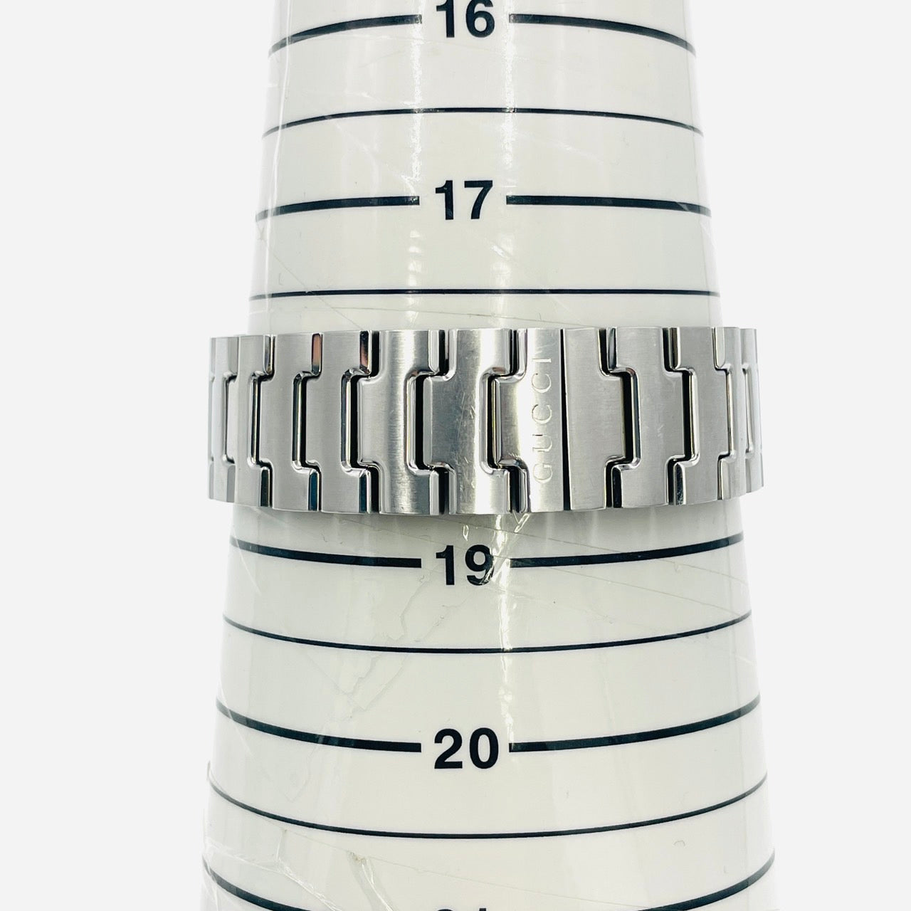 GUCCI WATCH Silver Quartz QZ Men