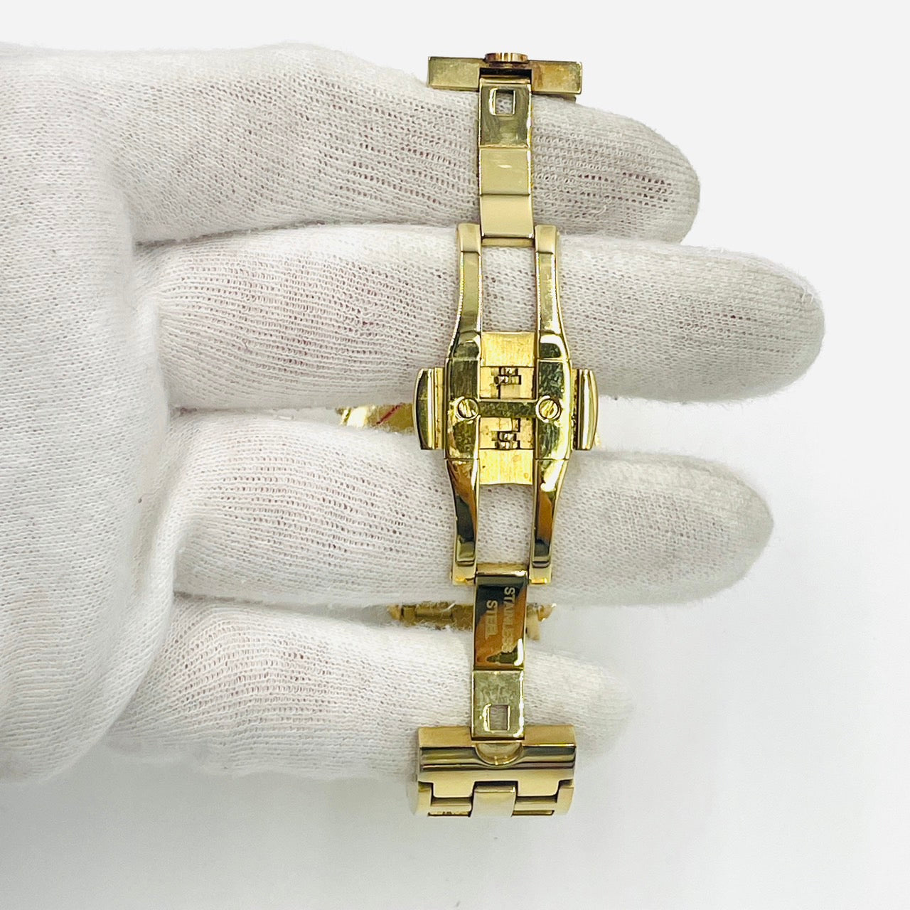 TORYBURCH Women Chronograph Date QZ Gold Blue