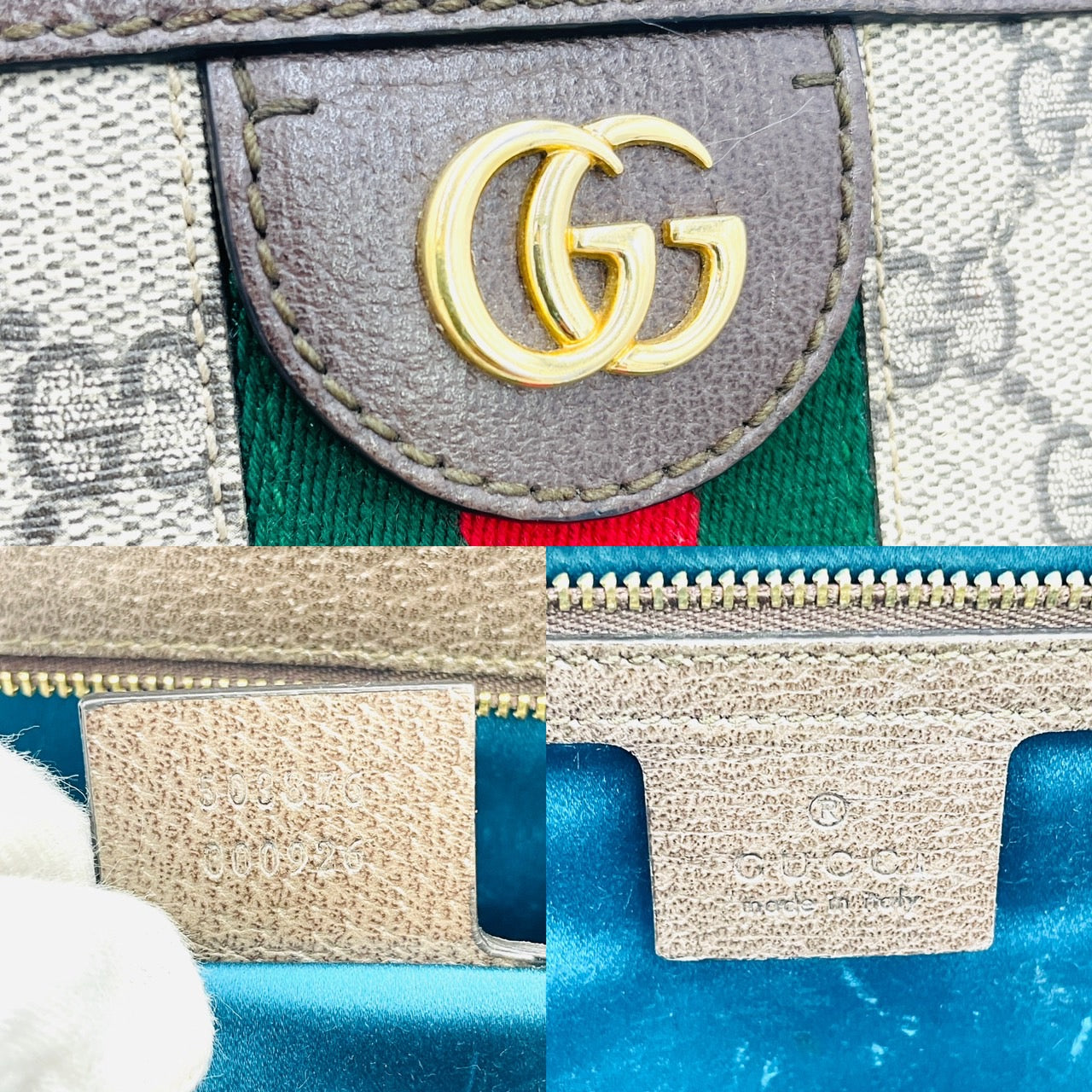 GUCCI Ophidia GG Supreme Chain Shoulder Bag