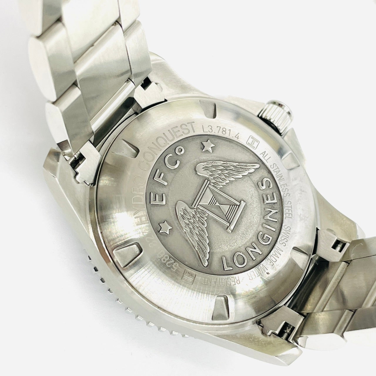 LONGINES Men Watch Hydroconques Automatic Winding L3.781.4 Stainless Steel