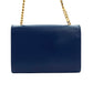 SAINT LAURENT Kate Chain Shoulder Bag Blue