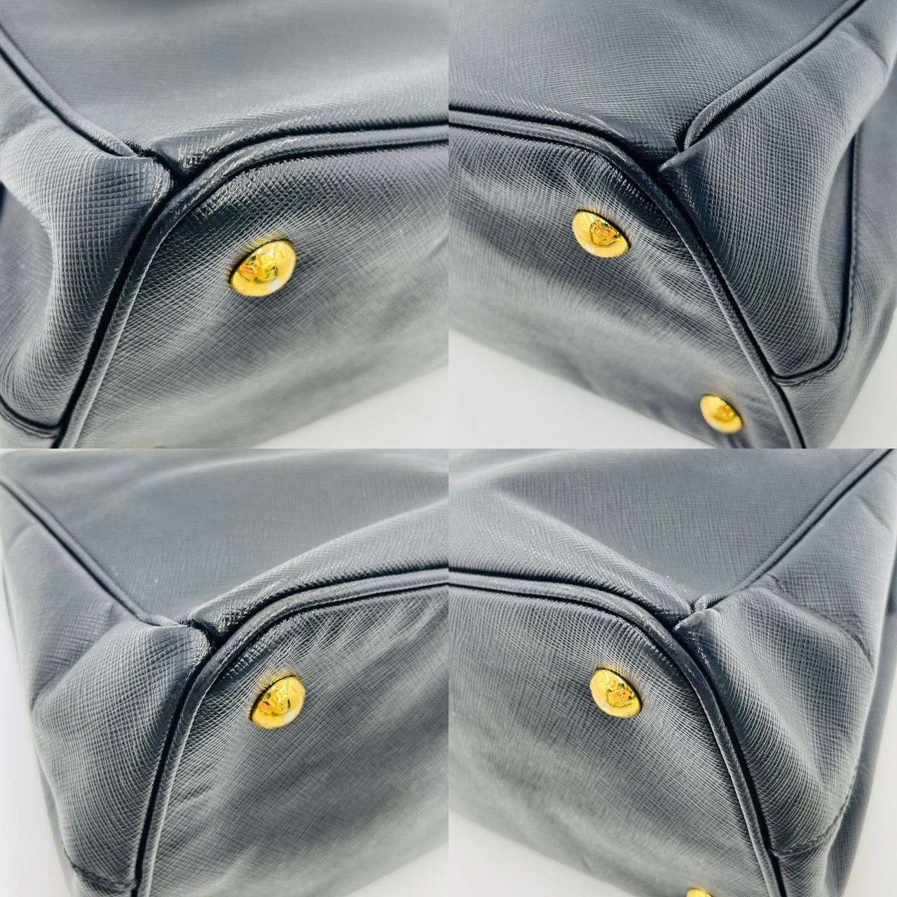 PRADA Black SAFFIANO LUX Shoulder Bag