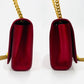 SAINT LAURENT Kate Chain Shoulder Bag Red