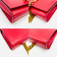 SAINT LAURENT Kate Chain Shoulder Bag Red