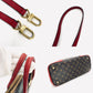 LOUIS VUITTON Monogram Flandrin Shoulder Bag Red
