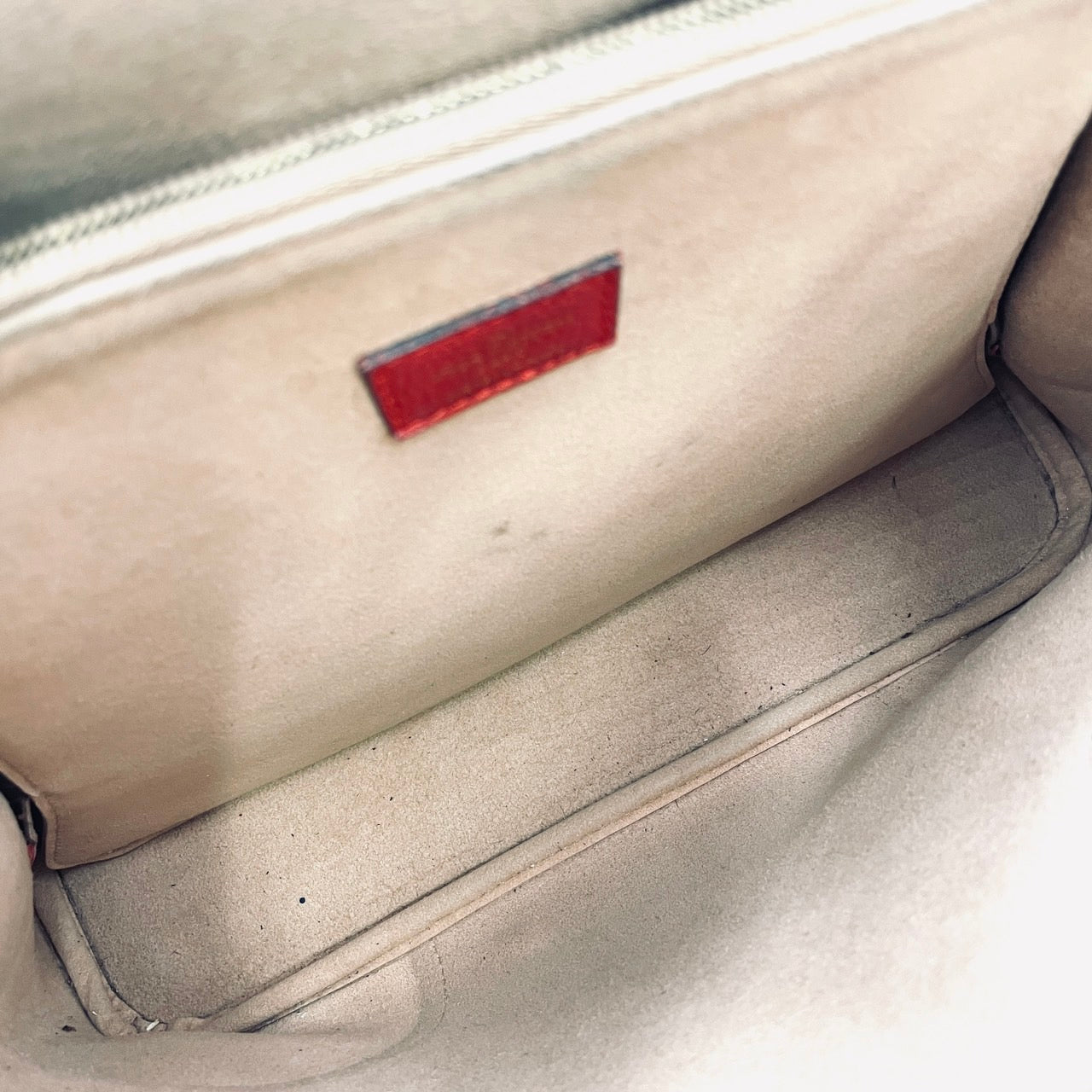 LOUIS VUITTON Monogram Flandrin Shoulder Bag Red