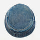 CELINE Bucket Hat Union Wash Denim Size Medium Blue Cotton