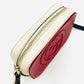 GUCCI Soho Leather Red Shoulder Bag