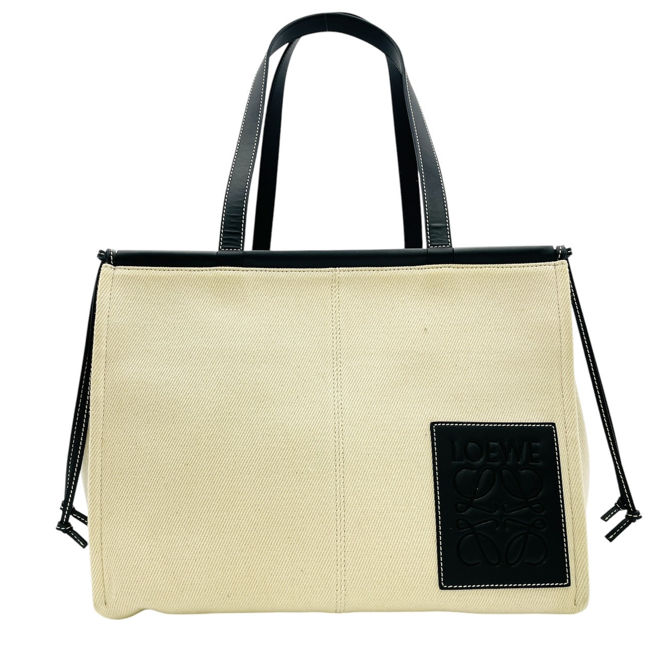 LOEWE Canvas Cushion Tote