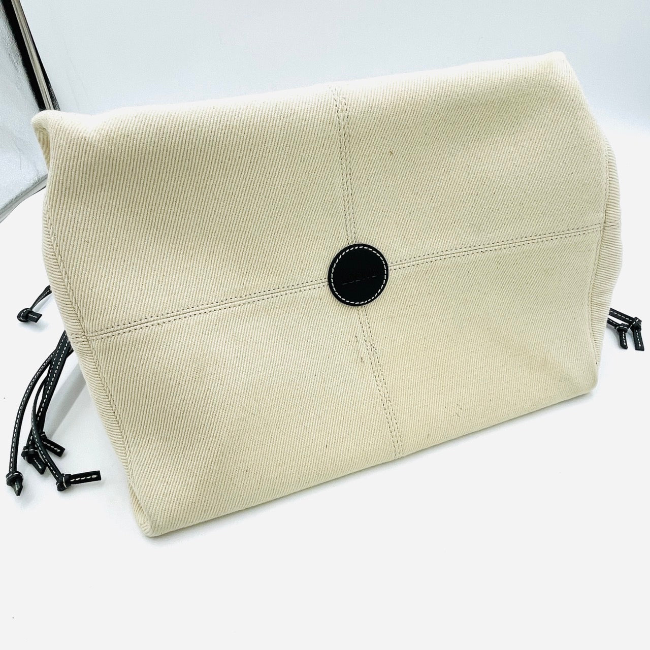 LOEWE Canvas Cushion Tote