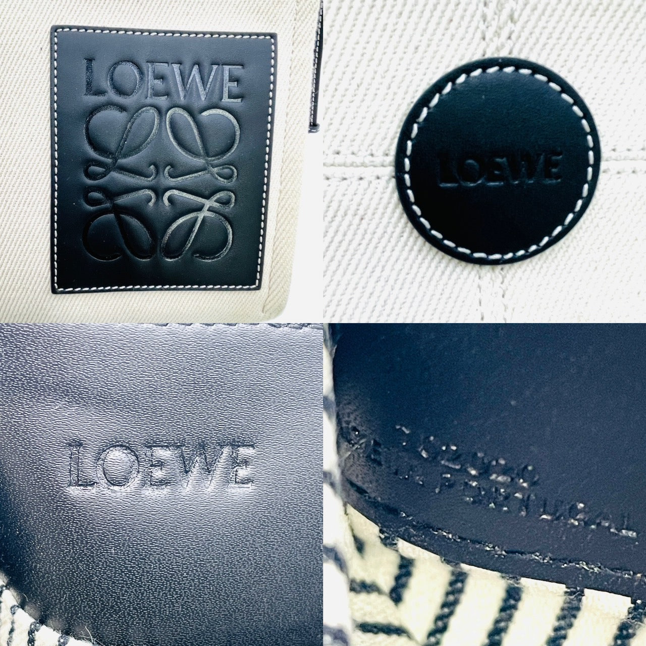 LOEWE Canvas Cushion Tote