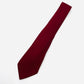 HERMES Tie Red 100% silk
