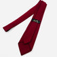 HERMES Tie Red 100% silk
