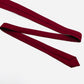 HERMES Tie Red 100% silk
