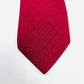 HERMES Tie Red 100% silk