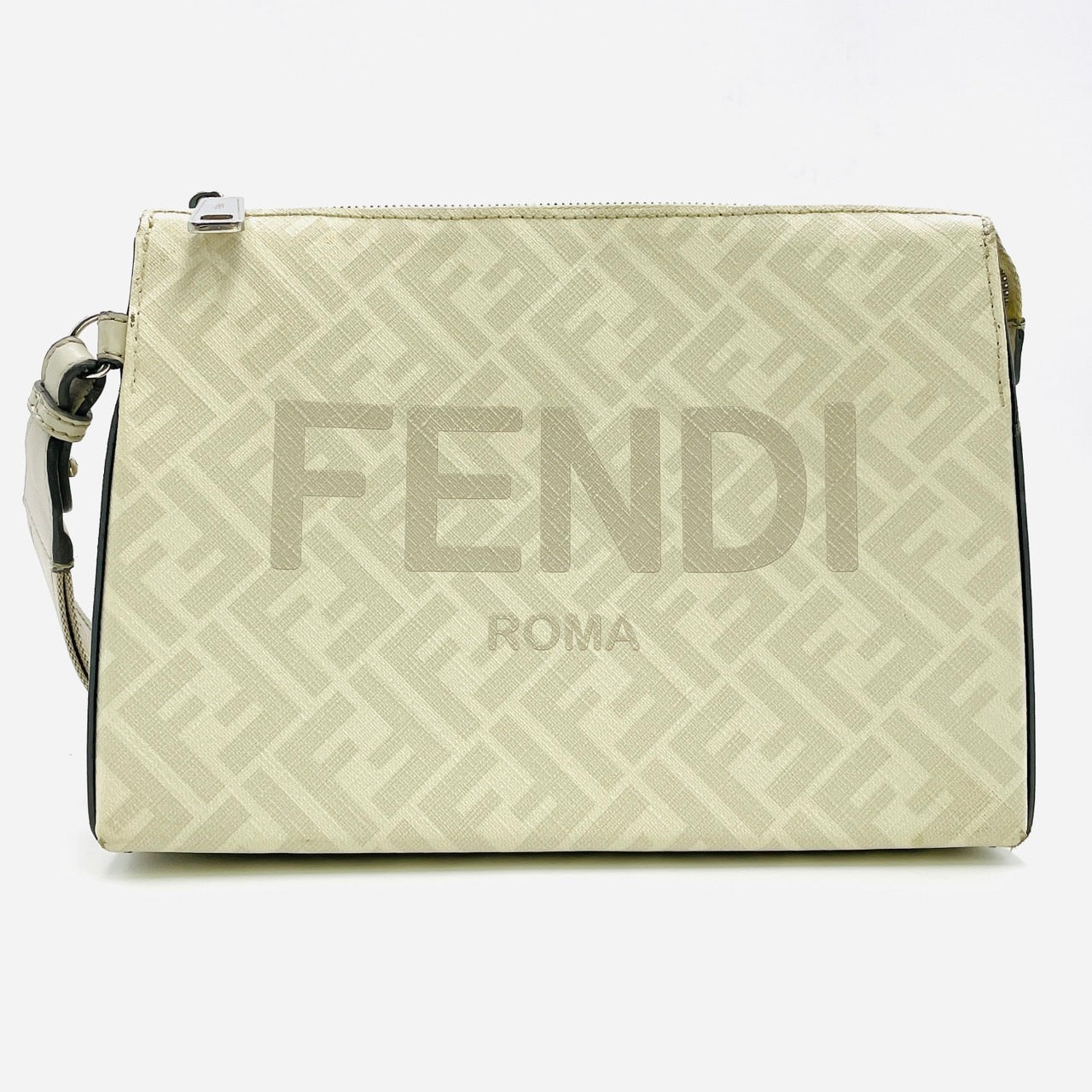FENDI Zucca Clutch Bag