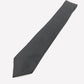HERMES Tie Gray Black 100% silk