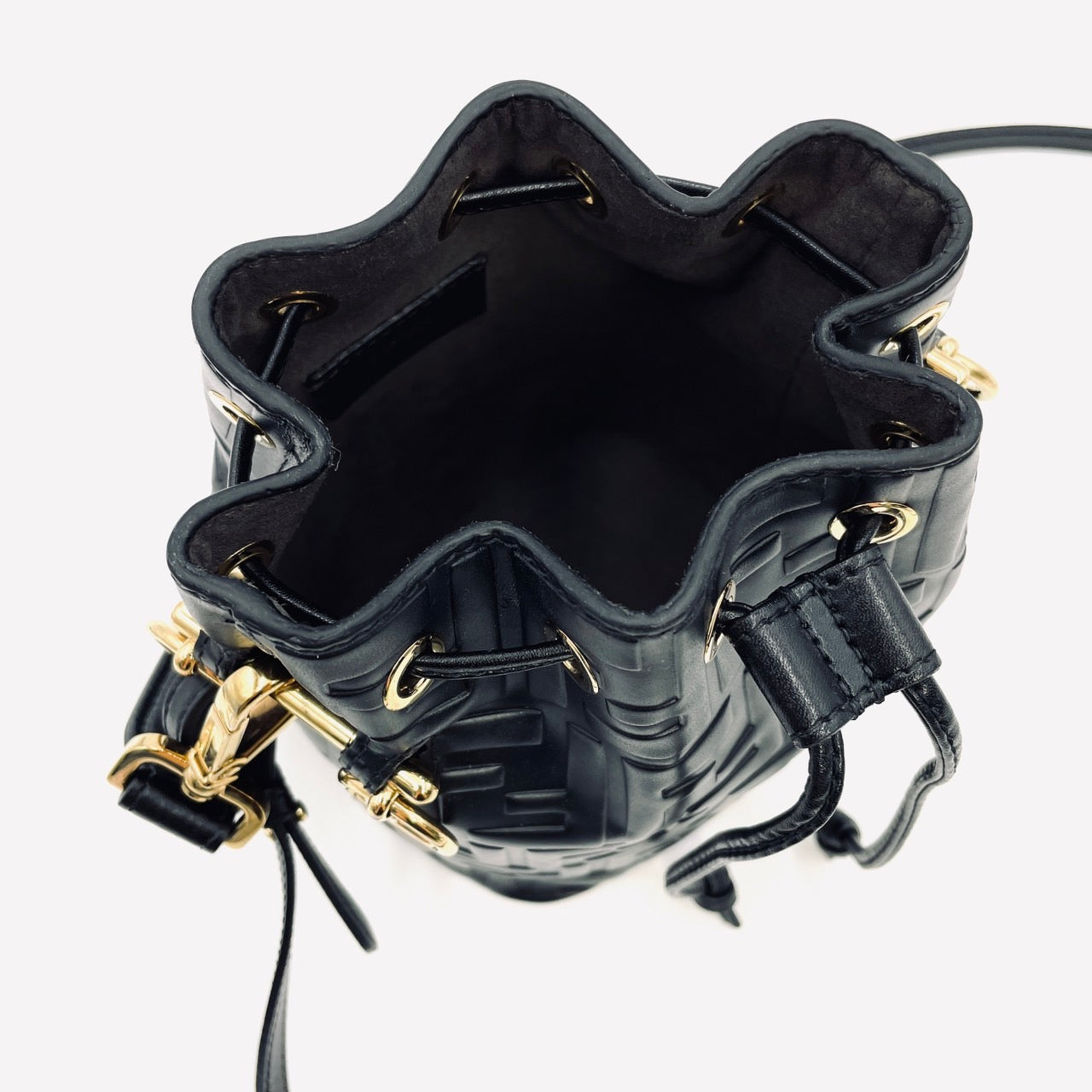 FENDI Montresor Mini Black 2 Way Shoulder Bag