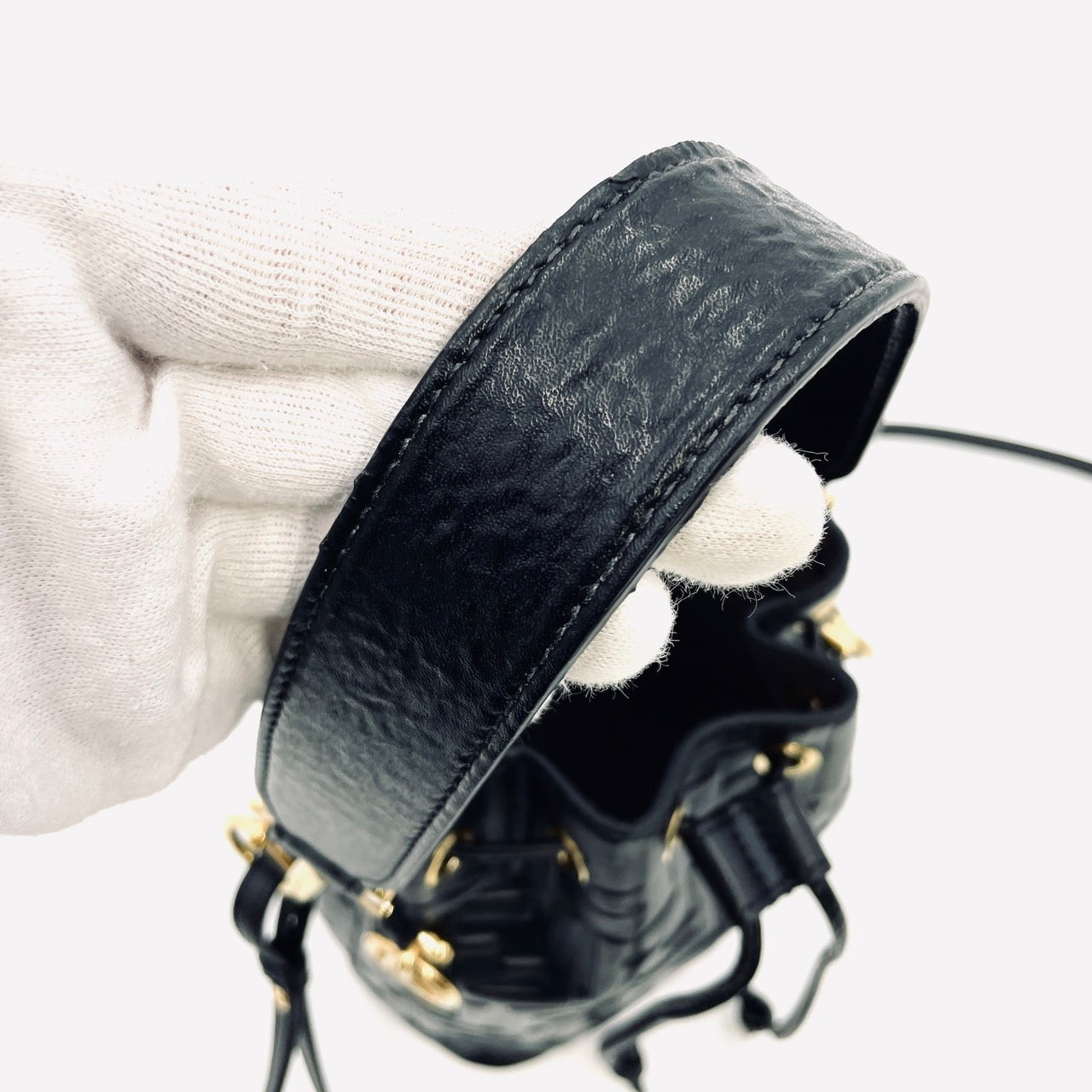 FENDI Montresor Mini Black 2 Way Shoulder Bag