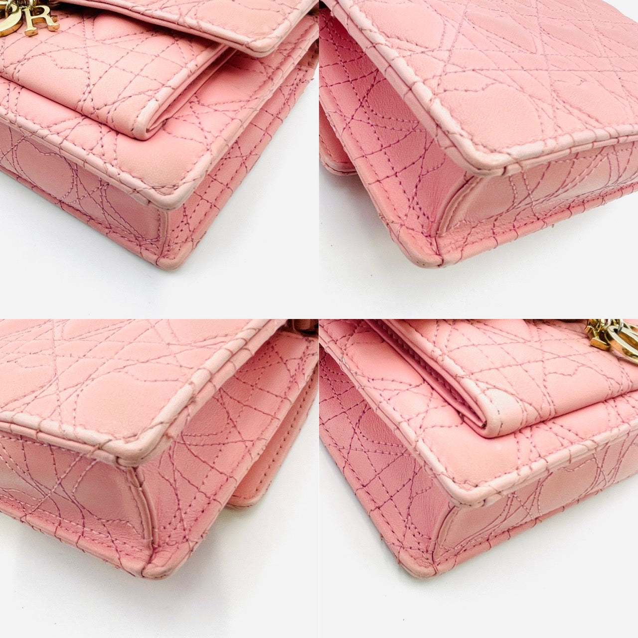 Christian Dior Leather Pink WOC